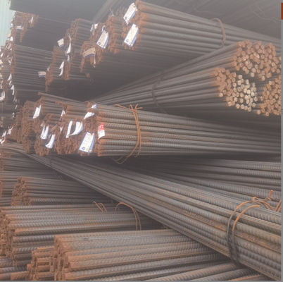 6m Length Hot Rolled Steel Deformed Rebar Steel Iron Building