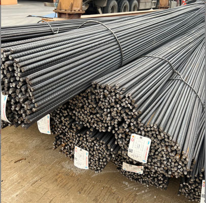 6m Length Hot Rolled Steel Deformed Rebar Steel Iron Building