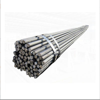 6m Length Hot Rolled Steel Deformed Rebar Steel Iron Building