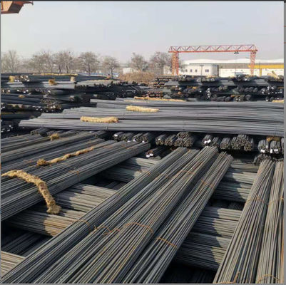 6m Length Hot Rolled Steel Deformed Rebar Steel Iron Building